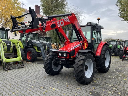 Massey Ferguson 6455 Dyna-6 + MAILLEUX MX T10 / 5