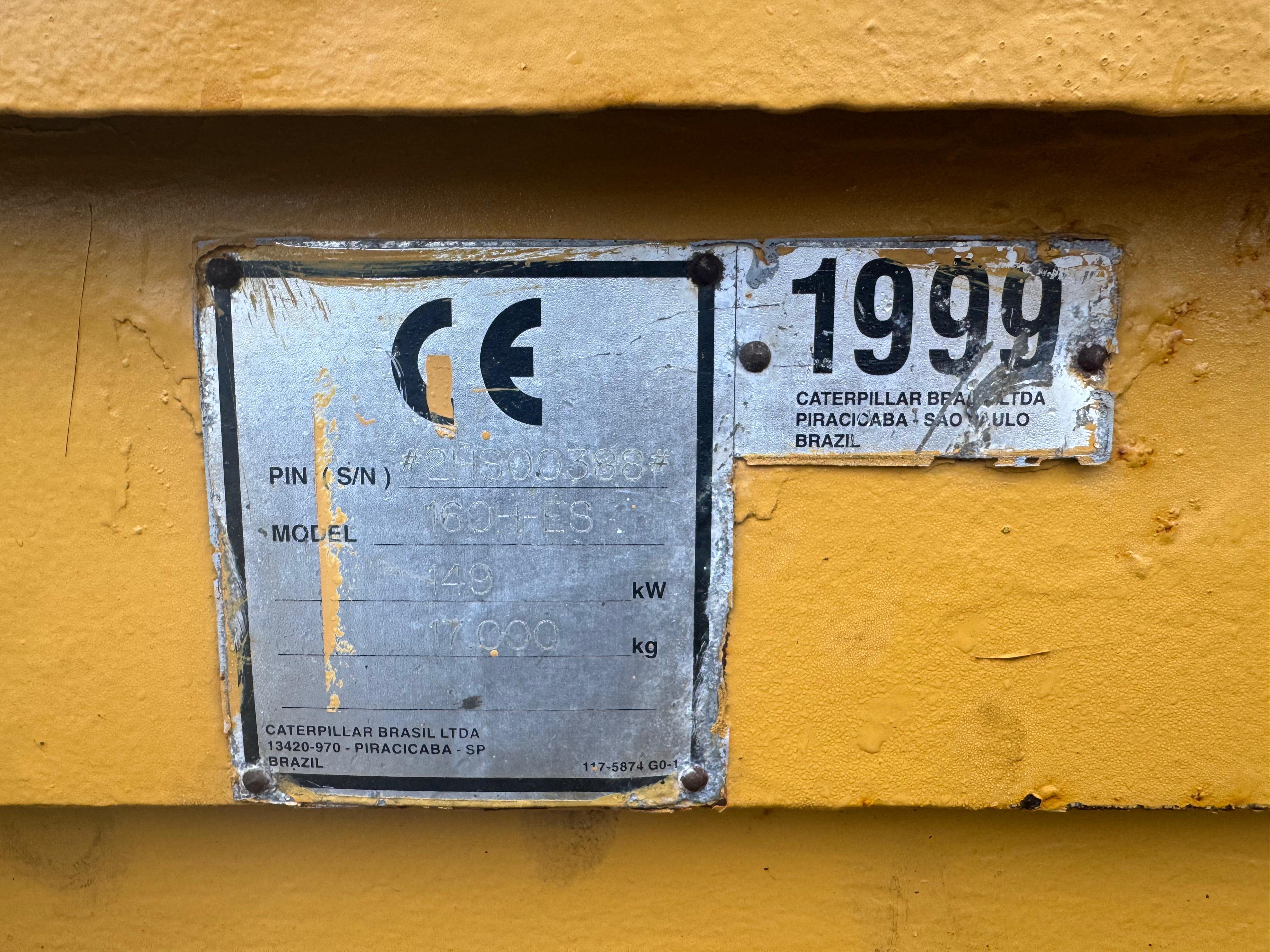 Caterpillar 160H + leveling system / 1