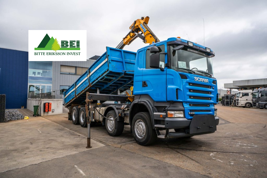 Scania R400 8x4 + Effer 210-4S / 9