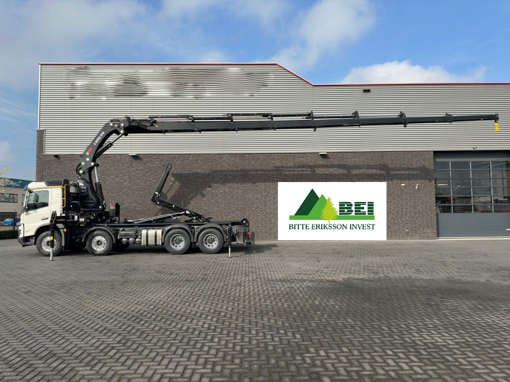 Volvo FMX 500 8X4 Hiab Haakarm + Hiab 548 E-8 Kraan/Kran/Crane/ 1