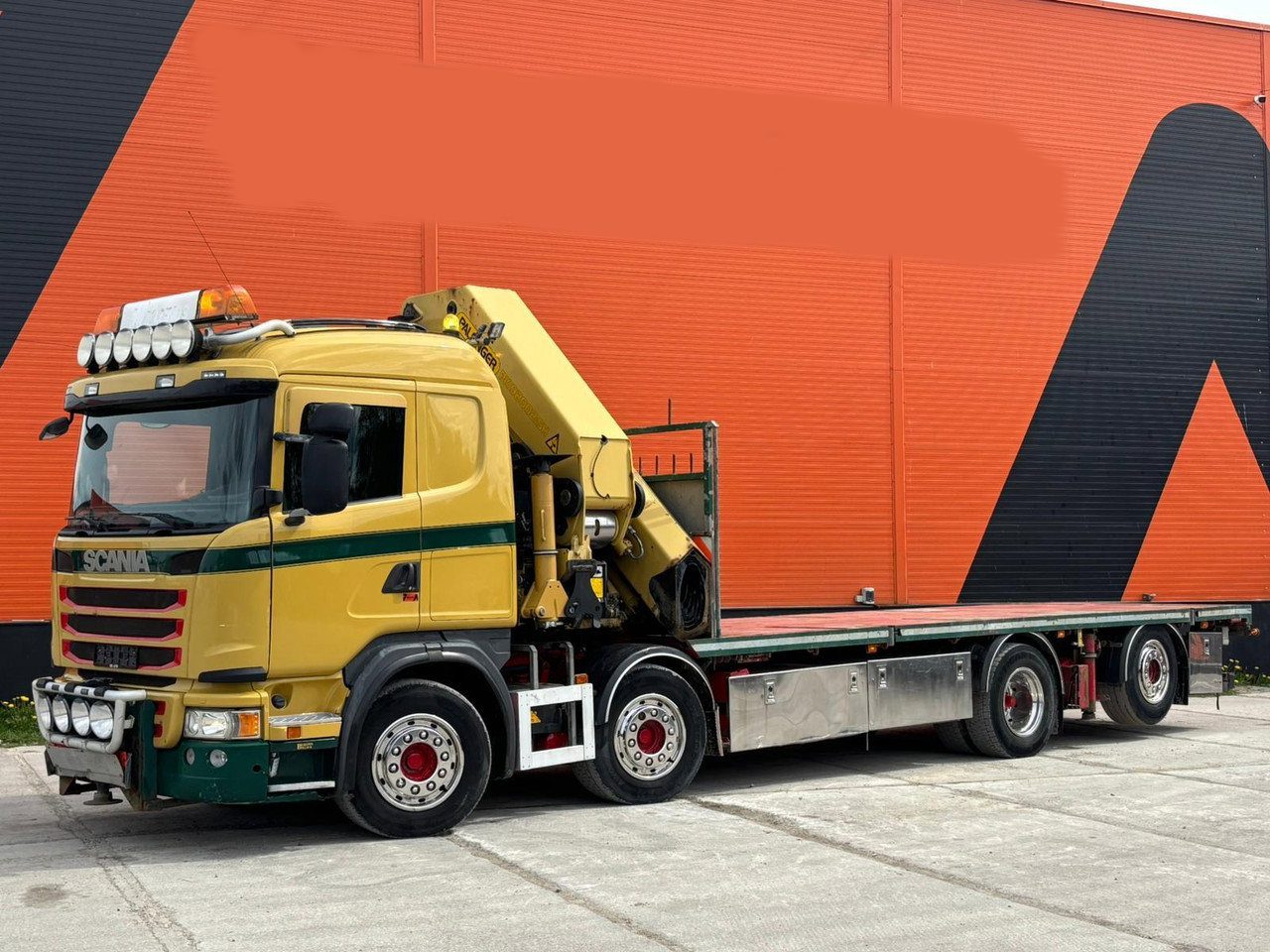 Scania G450 Palfinger PK 92 / Platform L7477 mm 8x2 / 4