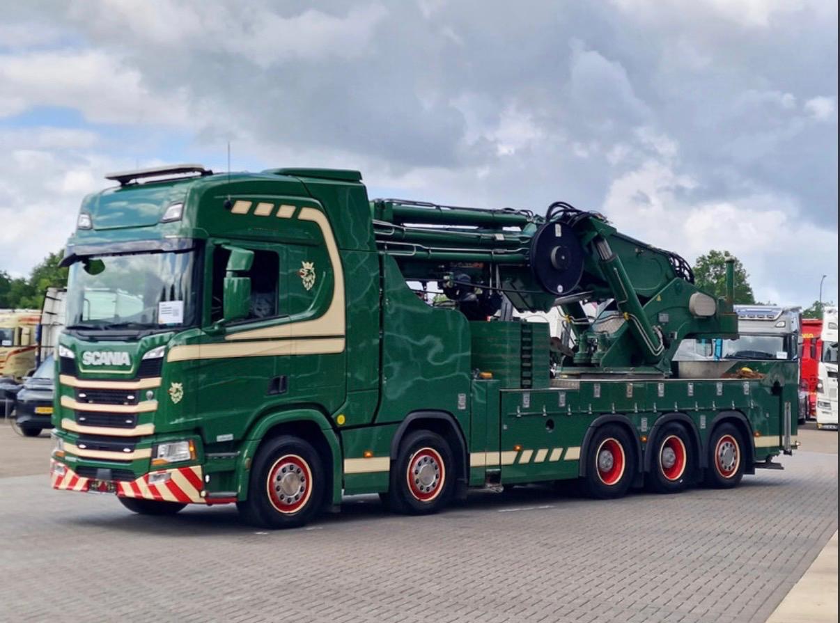 Scania R500 NGS Highline 10x4 - MPG 250T Crane 8+6 / JIB - Winch - Grua / Kran / 1