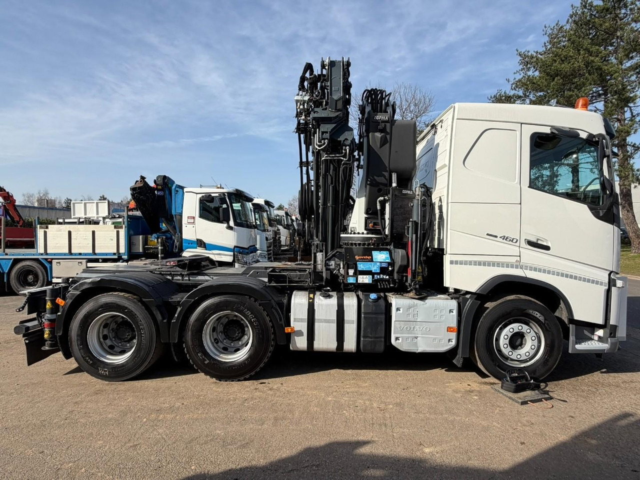Volvo FH 460 6x4 + 26.5m Crane Copma 530.7 + FlY-JIB 3 + Rotator - 1004h Only - Front Stab / 9