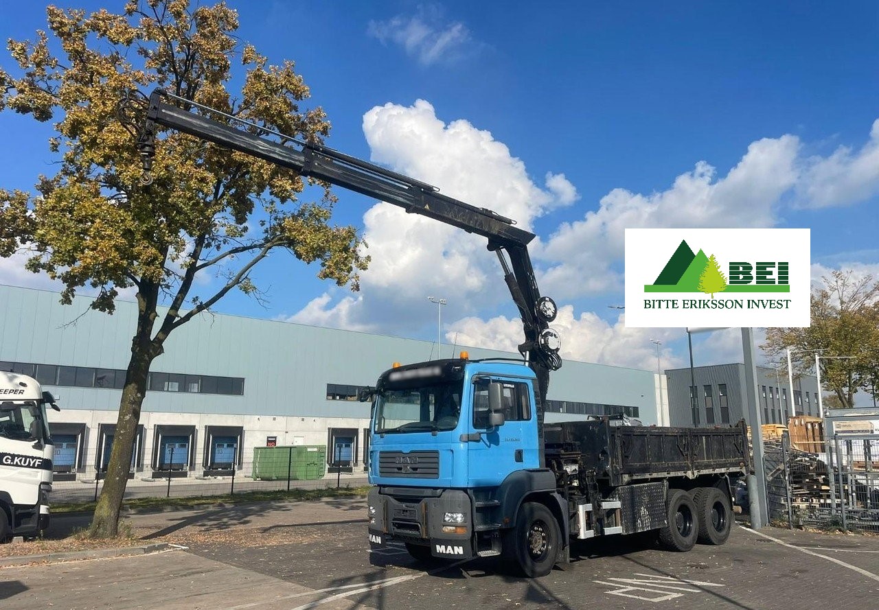 MAN TGA 33 33.360 Full Steel - Hiab 166E - Remote / 1