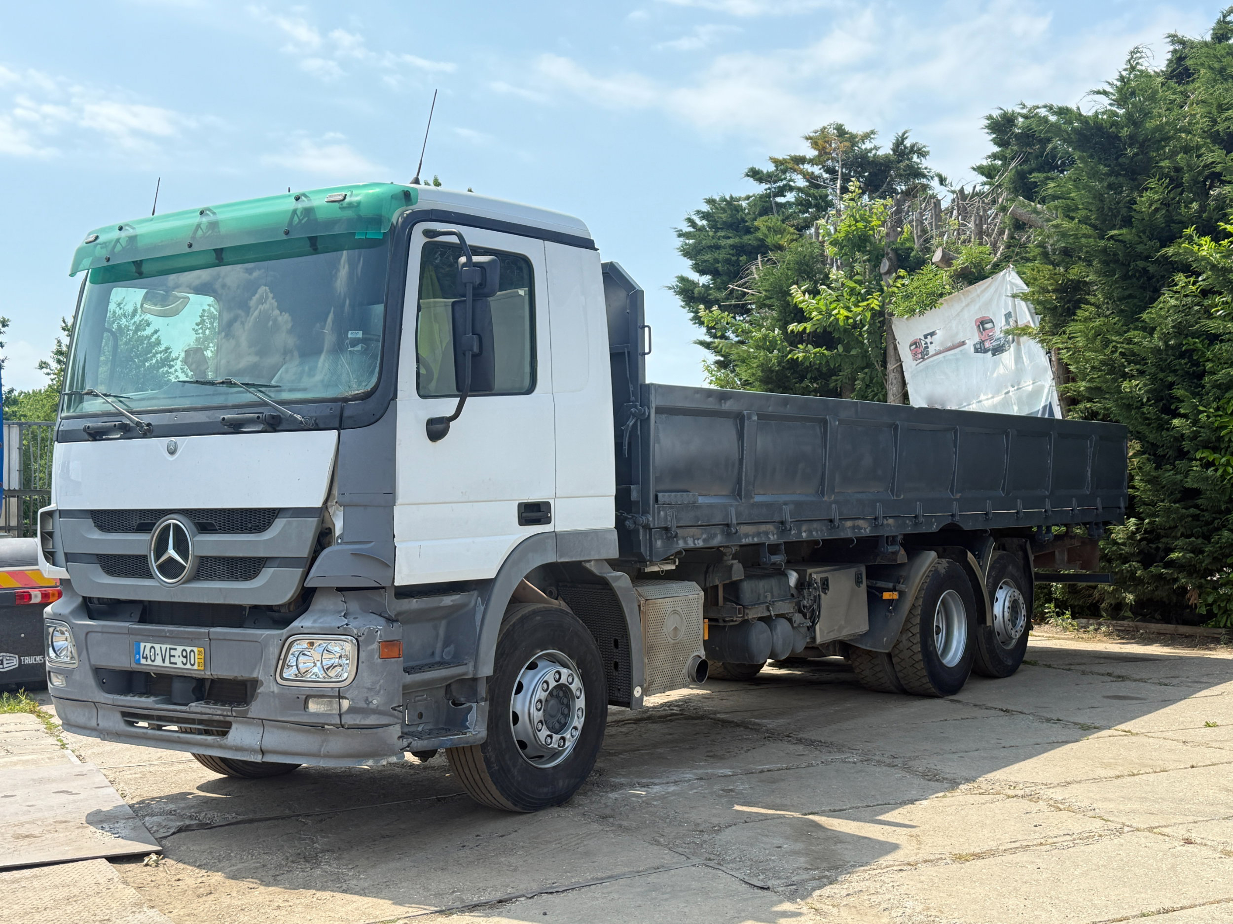 Mercedes-Benz Actros 2544 V6 6x2 MP3 Retarder Tipper 2 Sided / 1