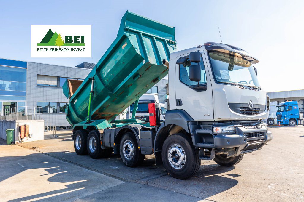 Renault Kerax 410 DXI+Benne Enrochement Hardox+Intarder 8x4 / 9