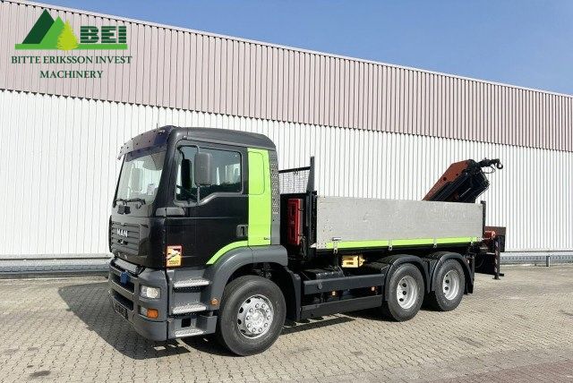 MAN TGA 26 26.363 6x4 BB TGA 26.363 6x4 BB, Kran Palfinger PK 16502 C, absattelbar, Funk / 6x4 / 2