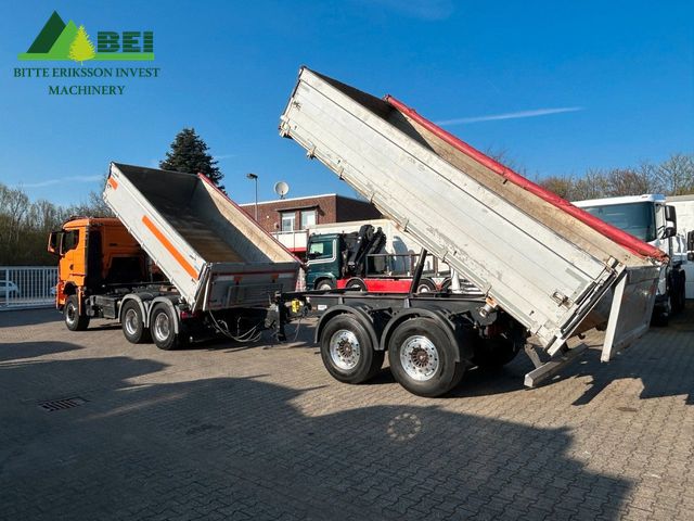 MAN 26.510 3Skipper + 3Skipper Anhänger 6x4 / 6x4 / 2