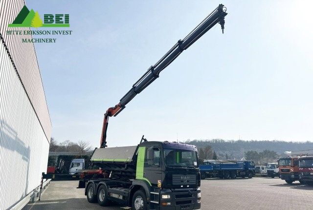 MAN TGA 26 26.363 6x4 BB TGA 26.363 6x4 BB, Kran Palfinger PK 16502 C, absattelbar, Funk / 6x4 / 2