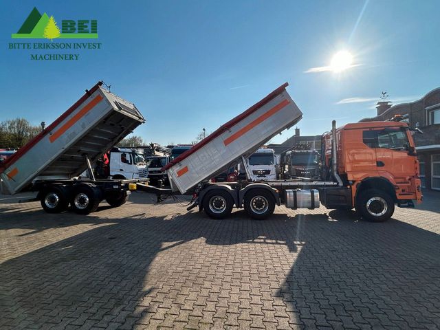 MAN 26.510 3Skipper + 3Skipper Anhänger 6x4 / 6x4 / 2